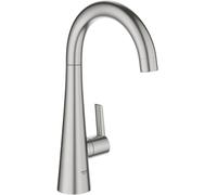 Grohe Zedra grifo de cocina de pie SuperSteel 30026DC2