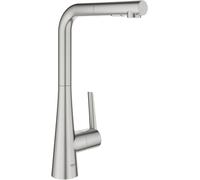 Grohe Zedra grifo de cocina de pie SuperSteel 32553DC2