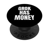 Grok Tiene Dinero DebtReliefBot DRB Crypto PopSockets PopGrip Adhesivo