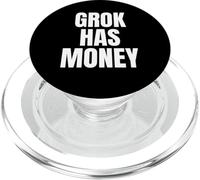Grok Tiene Dinero DebtReliefBot DRB Crypto PopSockets PopGrip para MagSafe