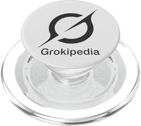 Grokipedia - Plataforma de Aprendizaje Global impulsada por IA de la Humanidad PopSockets PopGrip para MagSafe