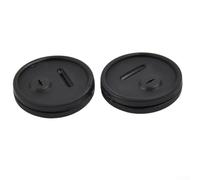 Grommet de silicona para Weber Smokey Mountain 2 paquetes de silicona | Apto para weber para WSM de 14,5, 18,5, 22,5 pulgadas, no necesita perforación, evita daños en el cable, juego de 2 unidades