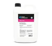Groom Professional Champú para perros Baby Fresh (4 L) - Salón concentrado 20: 1, con aloe vera, limpieza suave para cachorros o pieles sensibles, aroma fresco en polvo para bebés, producido en el