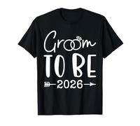 Groom to be 2026 Future Husband Bachelor Wedding Matching Camiseta
