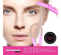 Groomarang Fleek eliminación del vello facial para las mujeres - Epistick + hoja de afeitar el estilo de su cejas