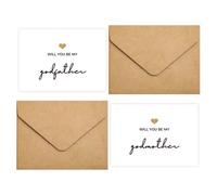 GroombrideGifts sern mis padrinos de dioses de las tarjetas de propuesta de Dios Regalos con sobre lindos regalos para los padrinos el da de la bod