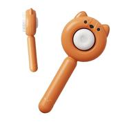 Grooming Brush For Cats, Cat Comb Hair Brush, Deshedding Brush With Release Button, Skin Friendly Cat Grooming Tool, Pet Supplies Hair Remover, Cat Grooming Deshedding Brush, Easy Release Cat Brush