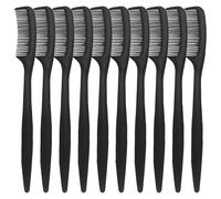 Grooming Brush Set, Gentle Small Animal Hair Care Tools, 10-Piece Mini Size Kit for Hamster Ferret Guinea Pig, Flexible Bristle Pet Groomer for Sensitive Skin, Tiny Pet Cleaning Supply with Easy Grip