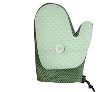 Grooming Mist Glove for Pets, Celery Pets Spray Cat Petting Gloves, Meowvo Pet Hair Removal Glove for Pet Grooming,Charge to Trap Hair on Dogs, Cats, Furniture (Green)