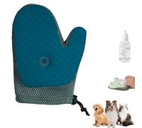 Grooming Mist Glove for Pets, Upgraded Thickened Strong Pet Spray Gloves, Electrostatic Cat Petting Gloves, Pet Hair Removal, Brush Glove for Dogs & Cats and Clothing, Deshedding Tools