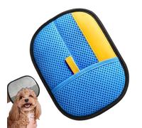 Grooming Mitt, Silicone Tool, Disposal System, Easy Swipe Removal Design, Prevents Matted Coats, Laundry Essentials, Large Size for Dogs Cats Home Furniture Vanity