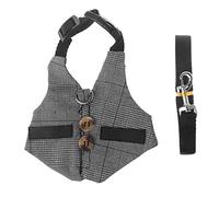 GROOMY Arnés de Pecho para Mascotas, arnés de Conejo Multiusos Correa para Mascotas pequeñas Chinchillas Chaleco de Conejillo de Indias Ropa- Pequeño