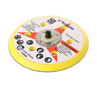 GROOMY Polishing Disc, 6 Inch 6 Holes Backup Sanding Pad Sanding Disc Backing Pad 5/16"-24 Thread Hook and Loop Abrasive Tools Grinder Accessories