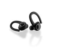 groov-e GVTW06BK Sport Buds - Auriculares inalámbricos y Funda de Carga portátil con Banco de energía, Color Negro