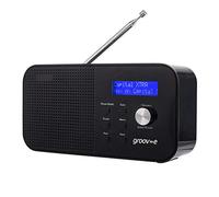 Groov-e Venice Portable Dab/FM Digital Radio with Bluetooth - Black