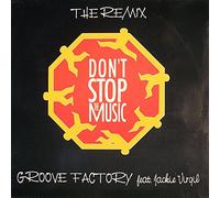Groove Factory feat. Jackie Virgil - Don't stop the music-Remix (3 versions, 1991, feat. Jackie Virgil) / Vinyl Maxi Single [Vinyl 12'']