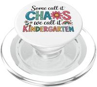 Groovy Algunos lo Llaman Caos Lo llamamos Maestros de jardín de Infantes PopSockets PopGrip para MagSafe