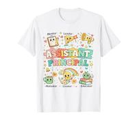Groovy Assistant Principal Apreciación, Lindo Líder Escolar Camiseta