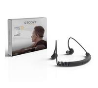 Auriculares groovy sport bluetooth neckband con microfono color gris oscuro