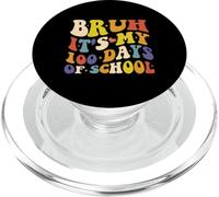 Groovy Bruh Son mis 100 días de Escuela 100 días de Clases PopSockets PopGrip para MagSafe