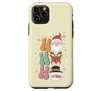 Groovy Christmas Santa Renos muñeco de Nieve ho Vintage años 60 Carcasa para iPhone 11 Pro