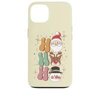 Groovy Christmas Santa Renos muñeco de Nieve ho Vintage años 60 Carcasa para iPhone 13