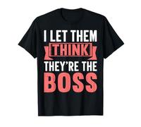 Groovy Couples Matching I Let Them Think They’re The Boss Camiseta
