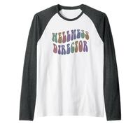 Groovy DIRECTOR DE BIENESTAR Entrenador de Salud Mental My Yoga Coach Camiseta Manga Raglan