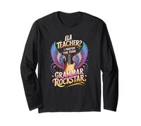 Groovy ELA TEACHER Inglés GRAMÁTICA ROCKSTAR Arte Literatura Manga Larga