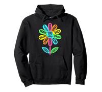 Groovy Flower You Are Brave Kind Mental Health Awareness Sudadera con Capucha