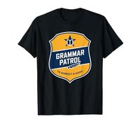 Groovy GRAMMAR PATROL Profesor de Inglés ELA Literatura Camiseta