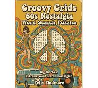 Groovy Grids 60s Nostalgia Word Search Puzzles
