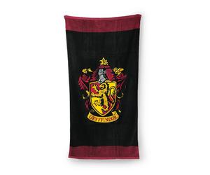 Groovy gryffindor-bath-towel toalla, algodón, negro, estándar, 75 x