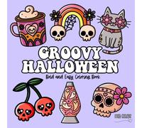 Groovy Halloween: Spooky Season Inspired Bold and Easy Coloring Book for All Ages (Bold and Easy Coloring Books)