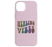 Groovy Healing Vibes Terapeuta de Bienestar Peace Love Therapy Carcasa para iPhone 14 Plus