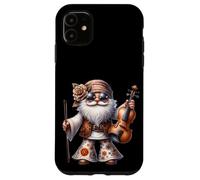 Groovy Hippie GNOME Graphic For Music Teacher Funny Violin Carcasa para iPhone 11