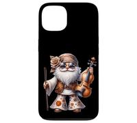 Groovy Hippie GNOME Graphic For Music Teacher Funny Violin Carcasa para iPhone 13