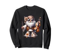 Groovy Hippie GNOME Graphic For Music Teacher Funny Violin Sudadera