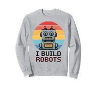 Groovy I Build Robots Robótica Ingeniería Tecnología Programa de IA Sudadera