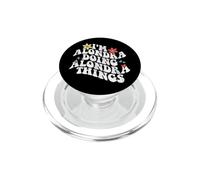 Groovy Im Alondra Doing Alondra Things Funny Día de la Madre PopSockets PopGrip para MagSafe