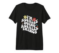 Groovy Im Rosalee Doing Rosalee Things Funny Día de la Madre Camiseta Premium
