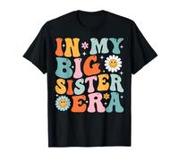 Groovy In My Big Sister Era Niños Niñas Niños Camiseta
