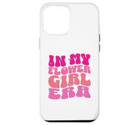 Groovy In My Flower Girl Era Linda Retro Cumpleaños Niña Carcasa para iPhone 12 Pro MAX