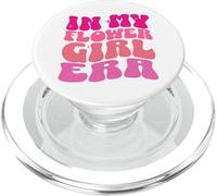 Groovy In My Flower Girl Era Linda Retro Cumpleaños Niña PopSockets PopGrip para MagSafe