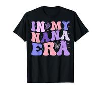 Groovy In My Nana Era Abuela Día de la Madre Camiseta