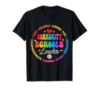 Groovy Líder de Escuelas Comunitarias Difundiendo Positividad Camiseta