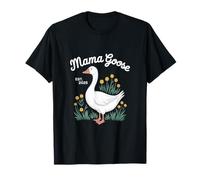 Groovy Mama Goose Est.2025 Mujeres Camiseta