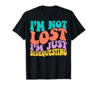 Groovy No estoy perdido, Solo estoy haciendo misiones secundarias - Funny Rave EDM Camiseta