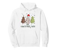 Groovy Oh Christmas Tree Funny Christmas Tree Cake Lovers Sudadera con Capucha