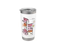 Groovy One Spooky Mimi Mama Grandma Witch Mom Halloween Vaso térmico de acero inoxidable de doble pared